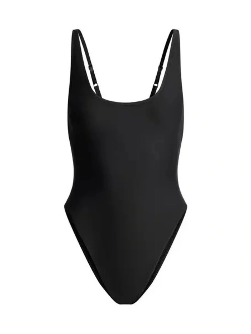 SKIMS Signature Swim Scoop Neck One-Piece | Onyx | XL | NWT